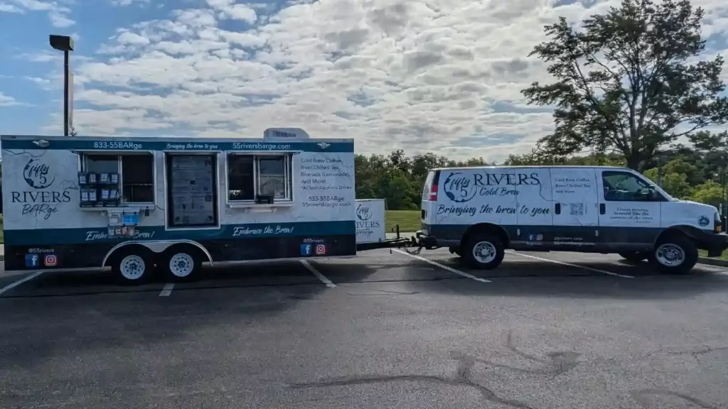 Fifty5 Rivers BARge (premium food truck) Huber Heights Farmers Market Ohio