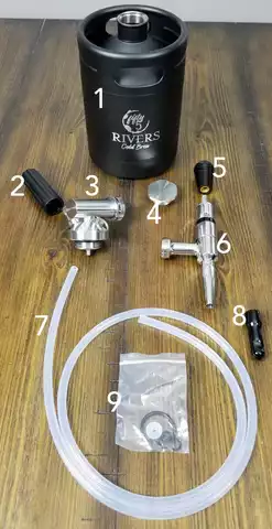 cold brew coffee nitro keg box contents